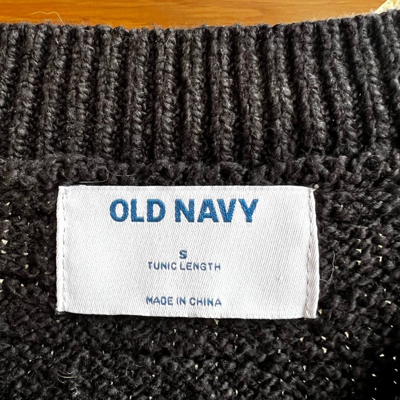 Old Navy Tunic-Length Textured Sweater - Picture 2 of 4